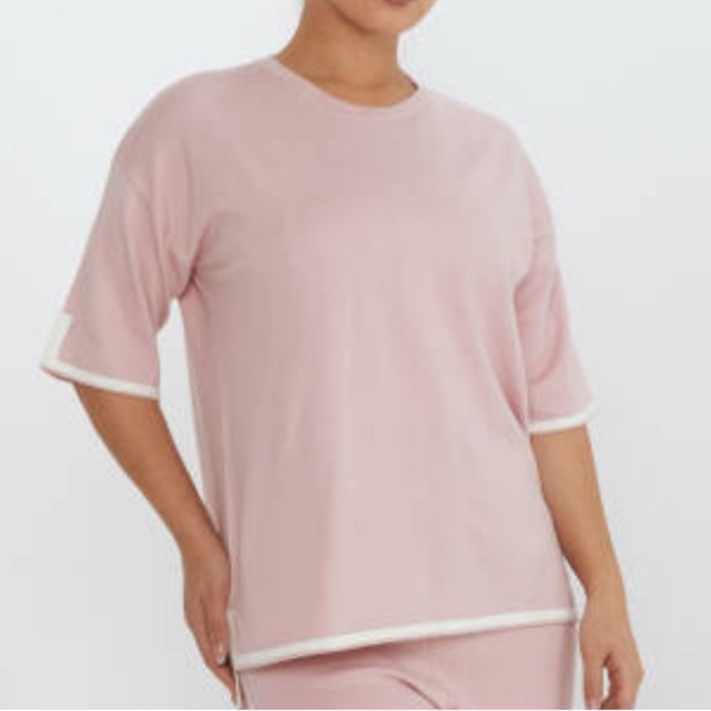 Pink Knit Lounge Set - Picture 3 of 3